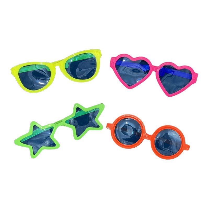 Anteojos Lentes Gigantes Plástico Colores