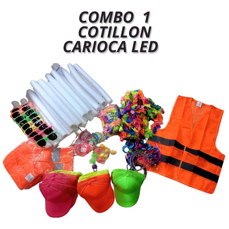 Combo 1 · Cotillón Carioca LED